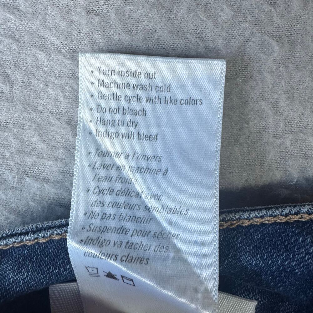 Paige Women's Manhattan Mid Rise Medium Wash Ackalia Bootcut Jeans - Size 30 - Picture 10 of 10